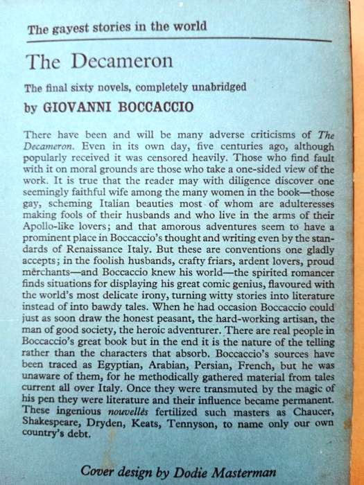 The Decameron, Giovanni Boccaccio (Volume 2)