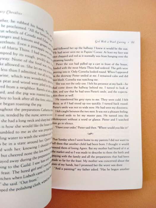 The Girl with a Pearl Earring, Tracy Chevalier