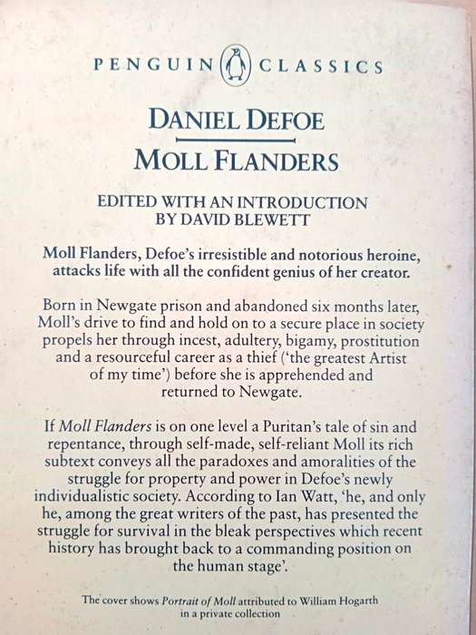 Moll Flanders, Moll Flanders