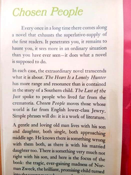 Chosen People, Bernice Rubens