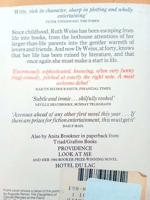 A Start in Life, Anita Brookner