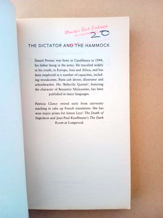 The Dictator and the Hammock, Daniel Pennac