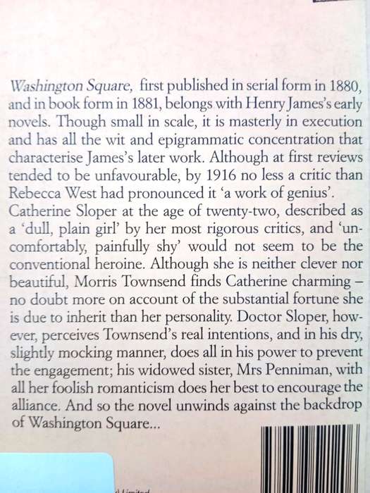Washington Square, Henry James