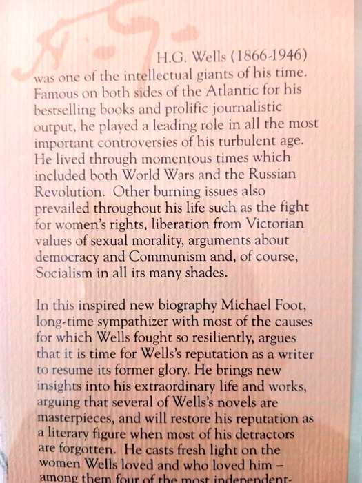 The History of Mr Wells, Michael Foot