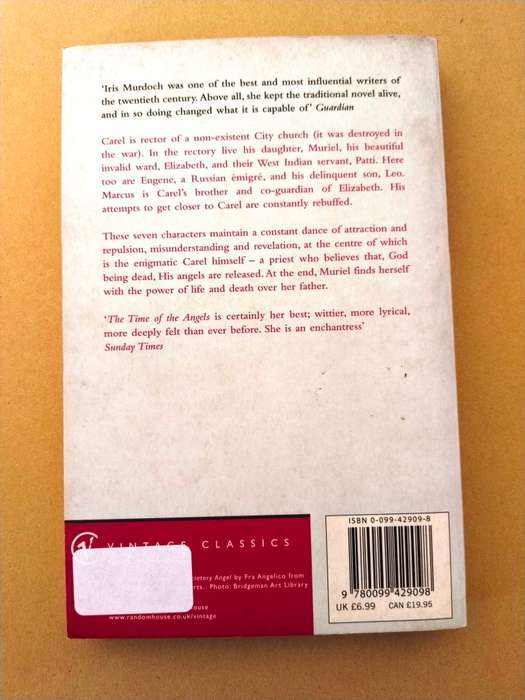 The Time of Angels, Iris Murdoch