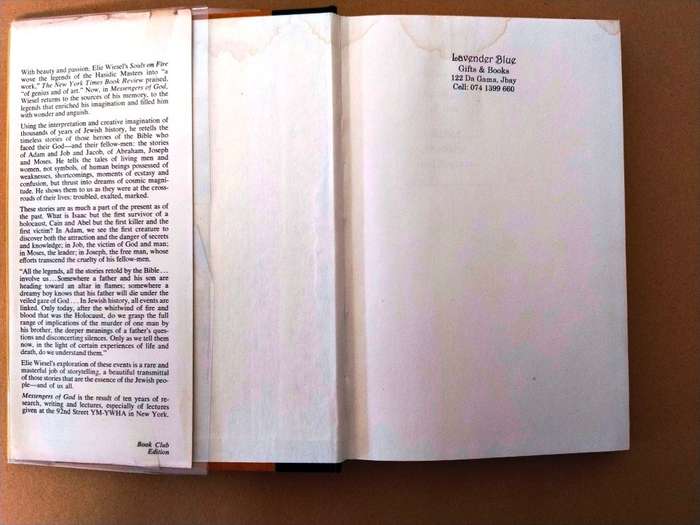 Messengers of God - Biblical Portraits and Legends, Elie Wiesel