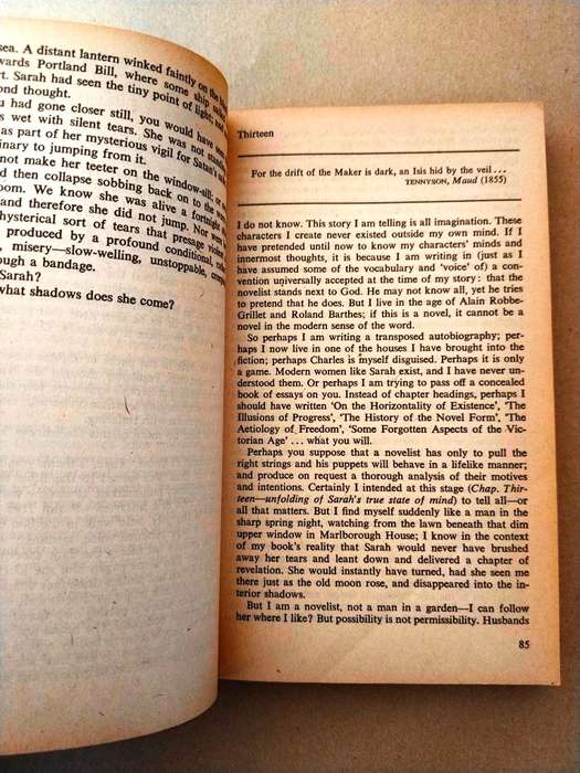 The French Lieutenant's Woman, John Fowles