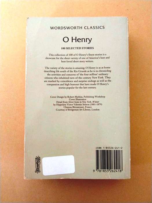 100 Selected Stories, O Henry