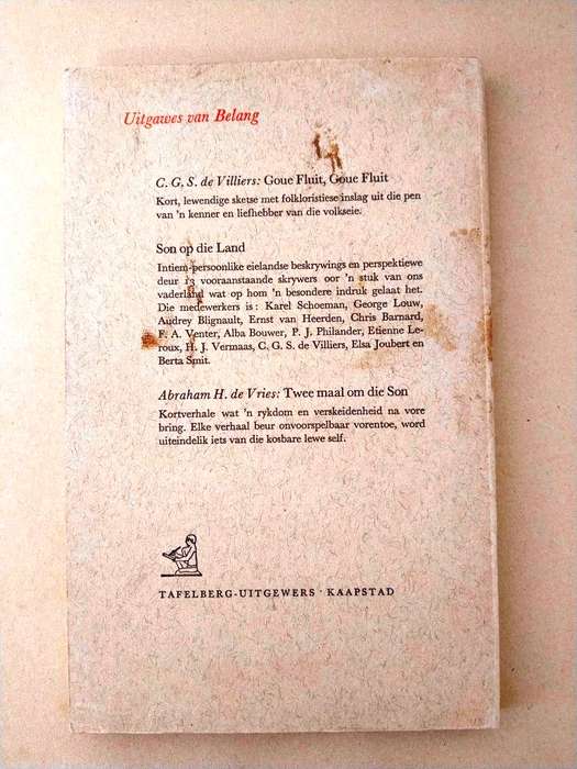 Die Smal Baan, F.I.J. van Rensburg