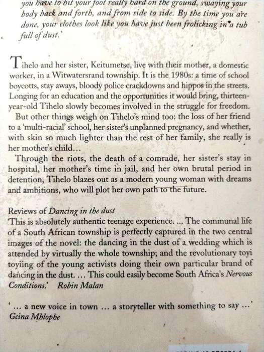 Dancing in the Dust, Kagiso Lesego Molope