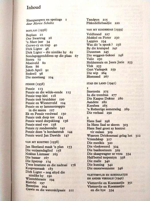 Versamelde Prosa, Boerneef