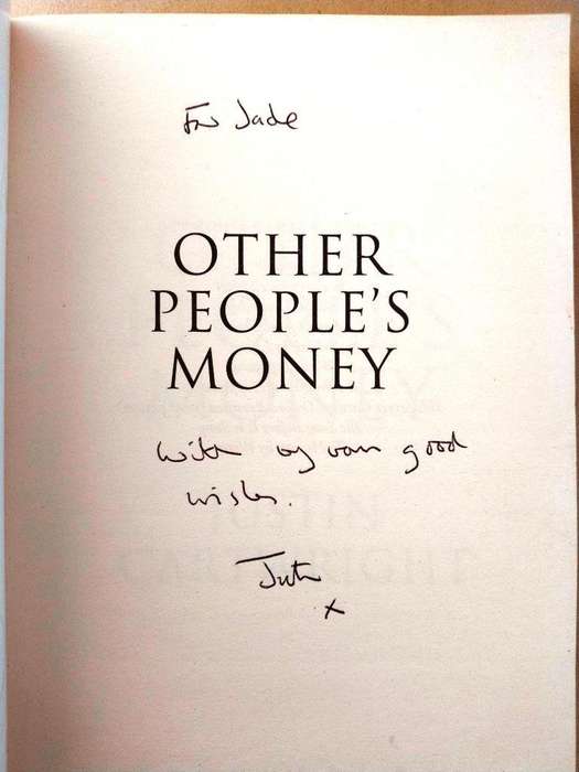 Other People's Money, Justin Cartwright