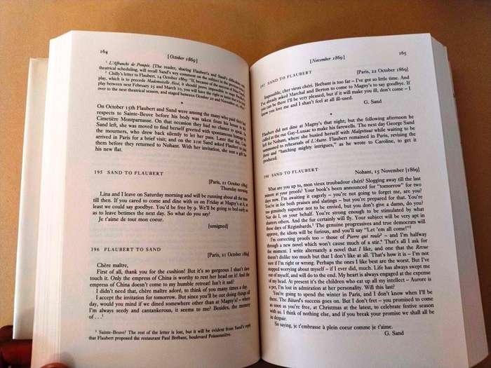 Flaubert-Sand, The Correspondence