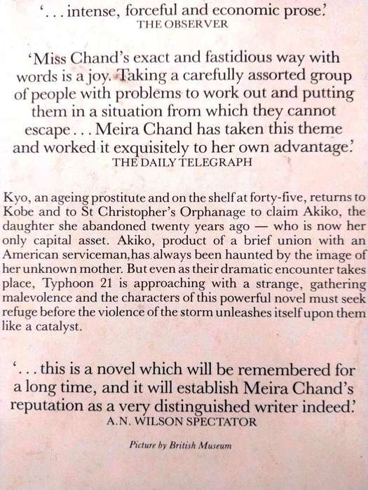 Last Quadrant, Meira Chand