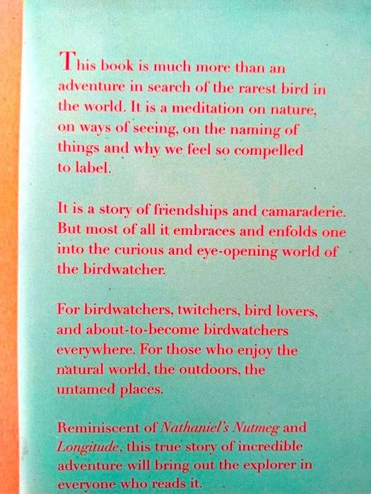 The Search for the Rarest Bird in the World, Vernon RL Head