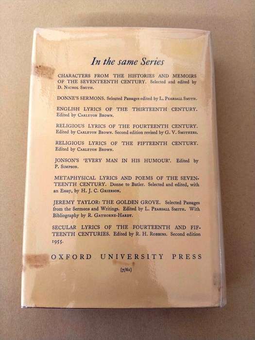Fourteenth Century Verse and Prose, edited by Kenneth Sisam