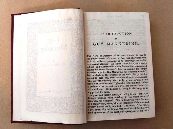 Guy Mannering, Sir Walter Scott