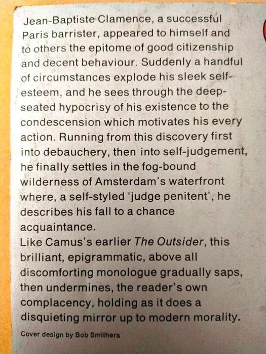 The Fall, Albert Camus