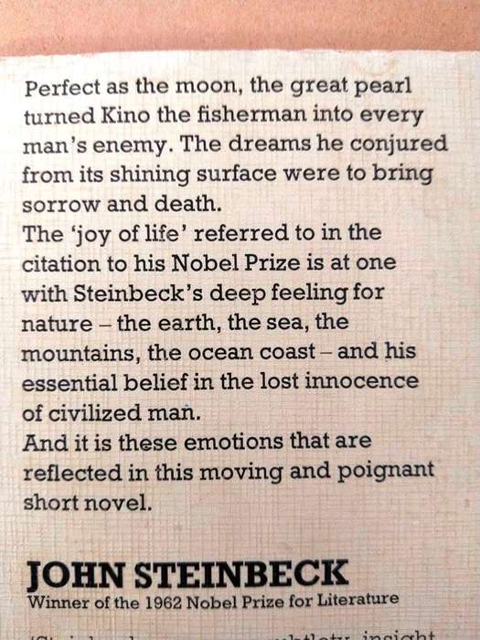 The Pearl, John Steinbeck