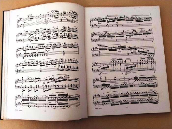 Mendelssohn Concertos for piano [antique/vintage score, rebound]