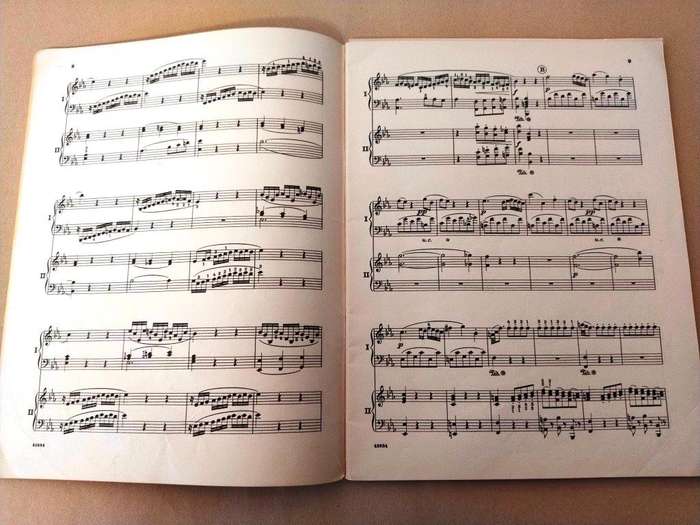 Concerto in E-flat major, K449, W.A. Mozart [for piano]