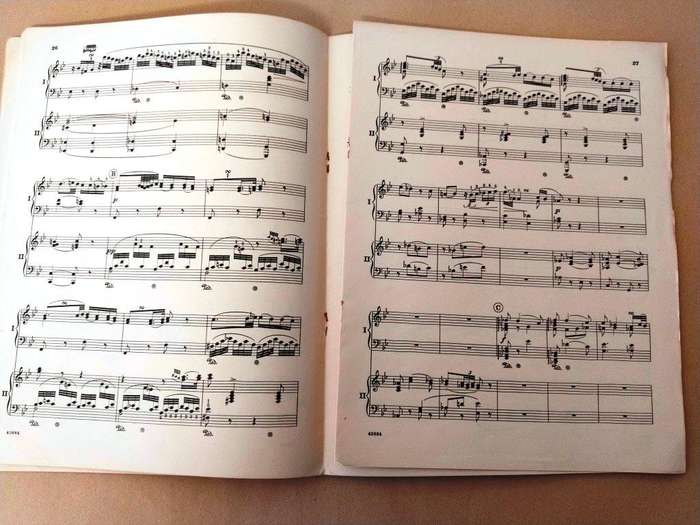 Concerto in E-flat major, K449, W.A. Mozart [for piano]