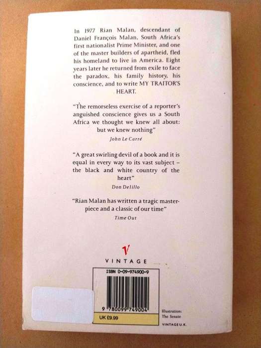 My Traitor's Heart, Rian Malan