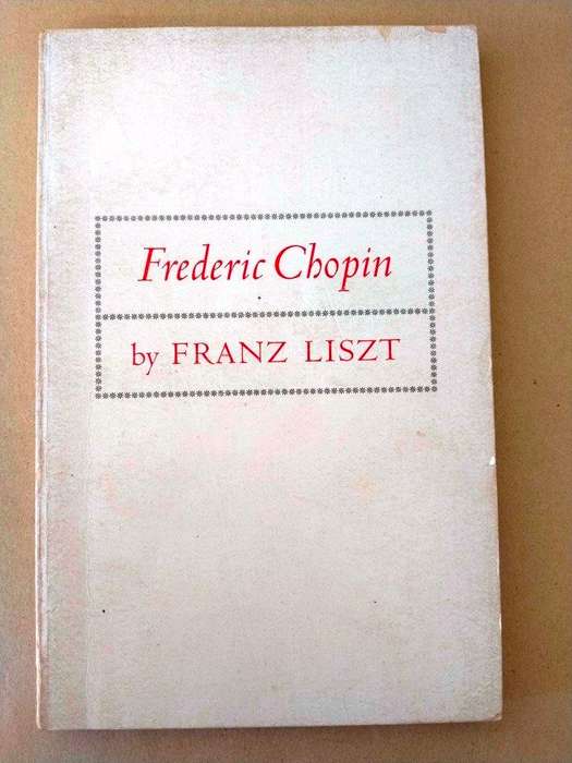 Frederic Chopin, by Franz Liszt