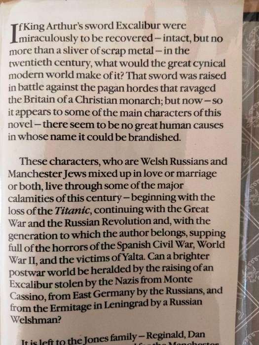 Any Old Iron, Anthony Burgess
