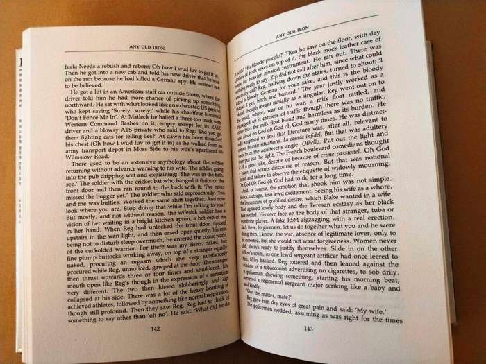 Any Old Iron, Anthony Burgess