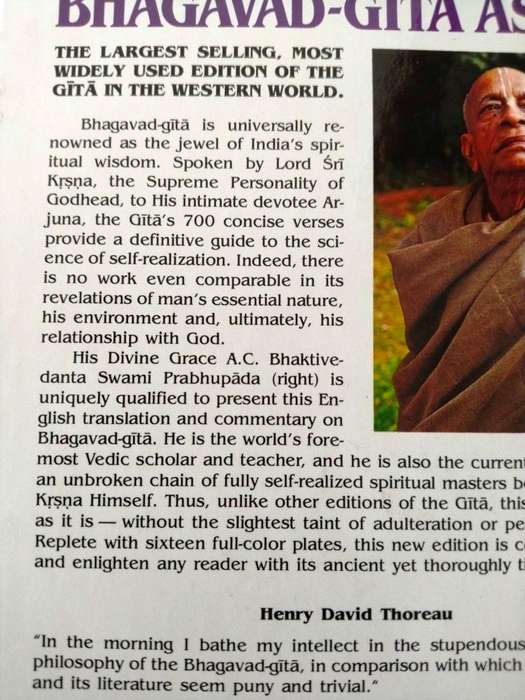 Bhagavad-Gita As It Is, A.C. Bhaktivendanta Swami Prabhupada