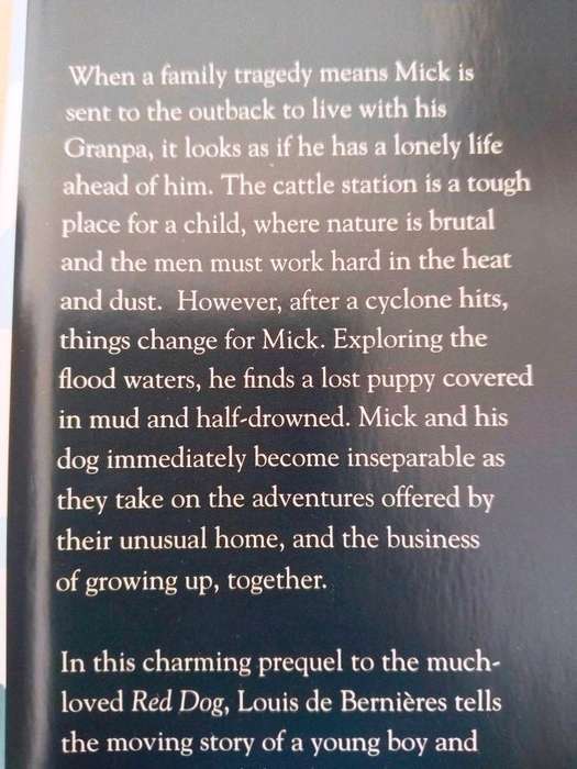 Blue Dog, Louis de Bernières