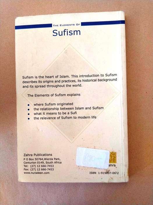 The Elements of Sufism, Shaykh Fadhlalla Haeri