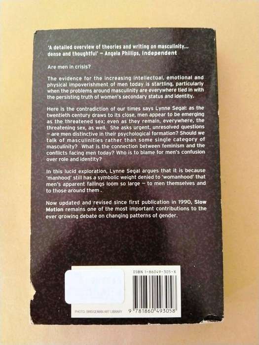 Slow Motion - Changing Masculinities, Changing Men, Lynne Segal