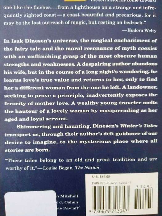 Winter's Tales, Isak Dinesen
