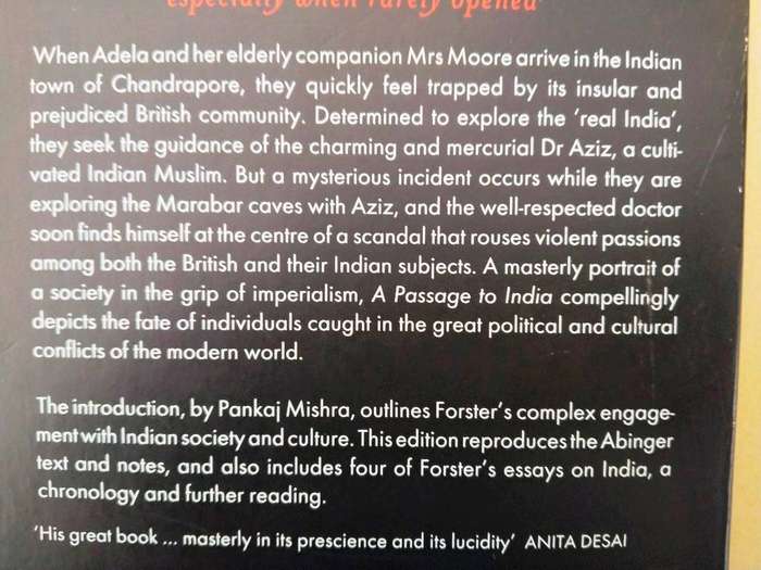 A Passage to India, E.M. Forster