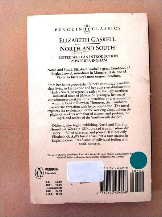 North and South, Elizabeth Gaskell