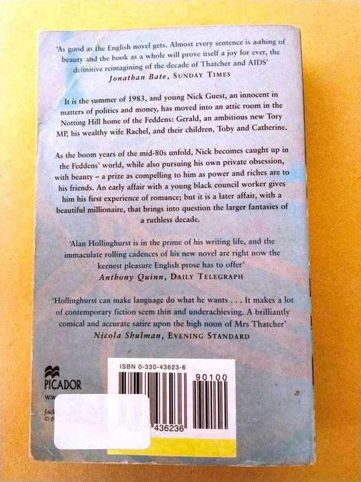 The Line of Beauty, Alan Hollinghurst