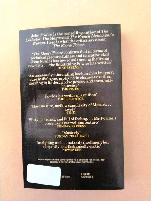 The Ebony Tower, John Fowles