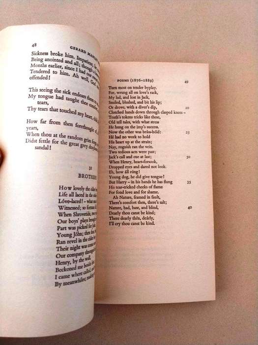 Poems and Prose, Gerard Manley Hopkins