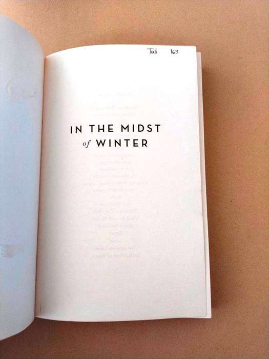 In the Midst of Winter, Isabel Allende