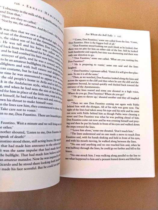 For Whom the Bell Tolls, Ernest Hemingway