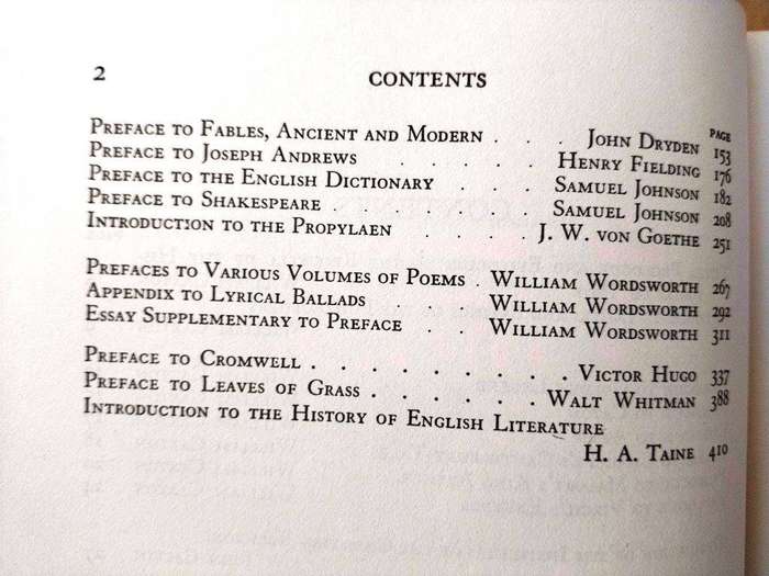 Famous Prefaces (The Harvard Classics edition)
