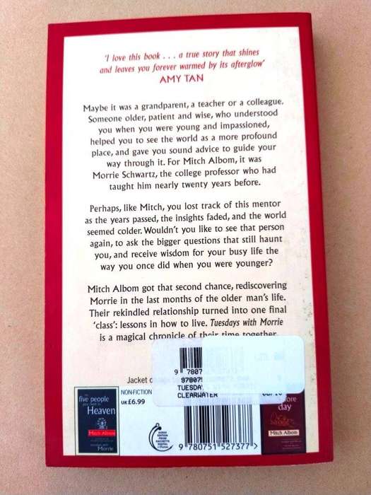 Tuesdays with Morrie, Mitch Albom