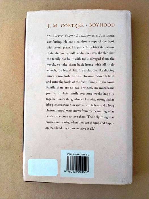 Boyhood, J.M. Coetzee