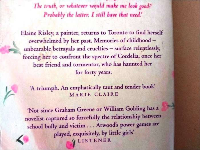 Cat's Eye, Margaret Atwood