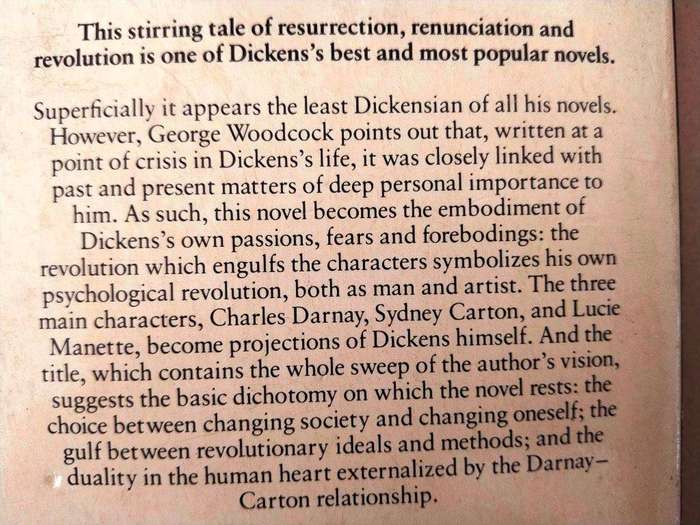 A Tale of Two Cities, Charles Dickens