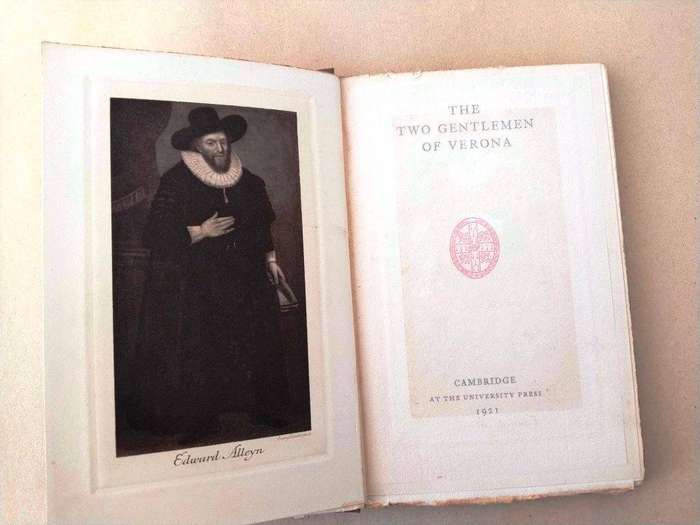 The Two Gentlemen of Verona, William Shakespeare [1921 Cambridge edition]