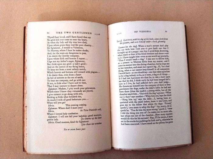 The Two Gentlemen of Verona, William Shakespeare [1921 Cambridge edition]
