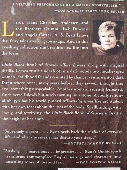 Little Black Book of Stories, A.S. Byatt